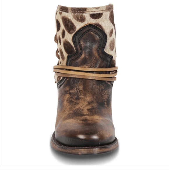 FreeBird CASEY Leopard Ankle Boots size 11 - Picture 11 of 14